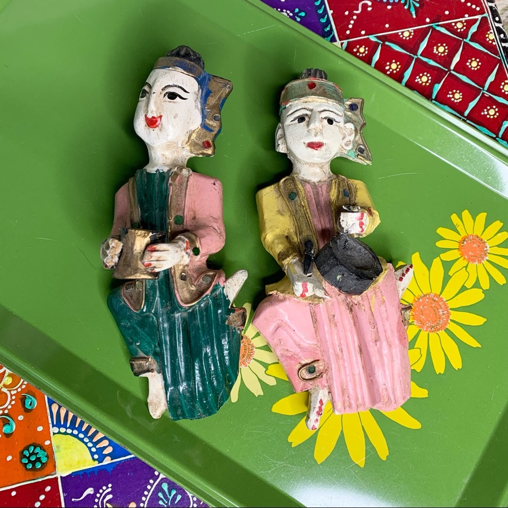 Carved Bali Figures